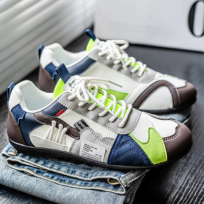 Footmaxldn Men's Casual Hiking Trainers - Outdoor Sports Street Sneakers - footmaxldn
