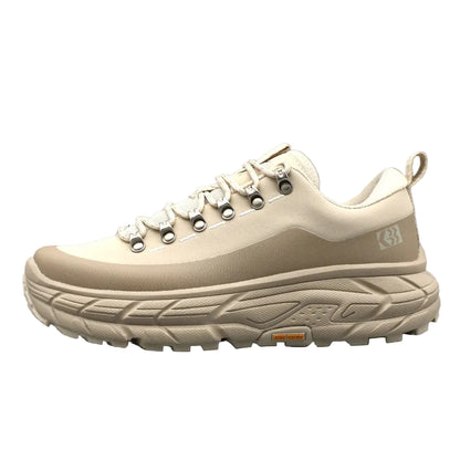 Footmax Men's Waterproof Leather High-Top Casual Shoes - Anti-Slip Winter Boots