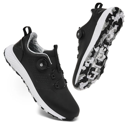 Hot Sale Waterproof Golf Shoes Unisex Outdoor Non-Slip Golf Sneakers Men Luxury Comfortable Golfer Footwear Women Walking Shoes - footmaxldn