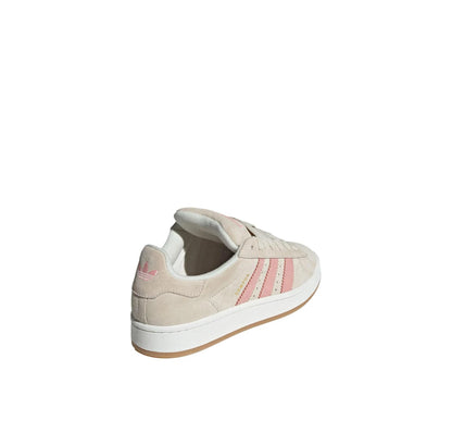 Adidas Originals Campus 00s Classic Simple Retro Lightweight Breathable Low Top German Training Shoes Women's Beige Pink - footmaxldn