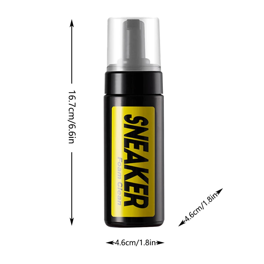Footmax Sneaker Cleaner - 150ml Multi-Material Foam for Leather, Suede & Canvas Shoes