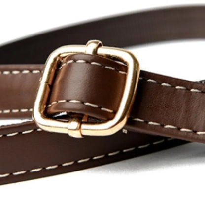 Women's Leather Flap Crossbody Bag