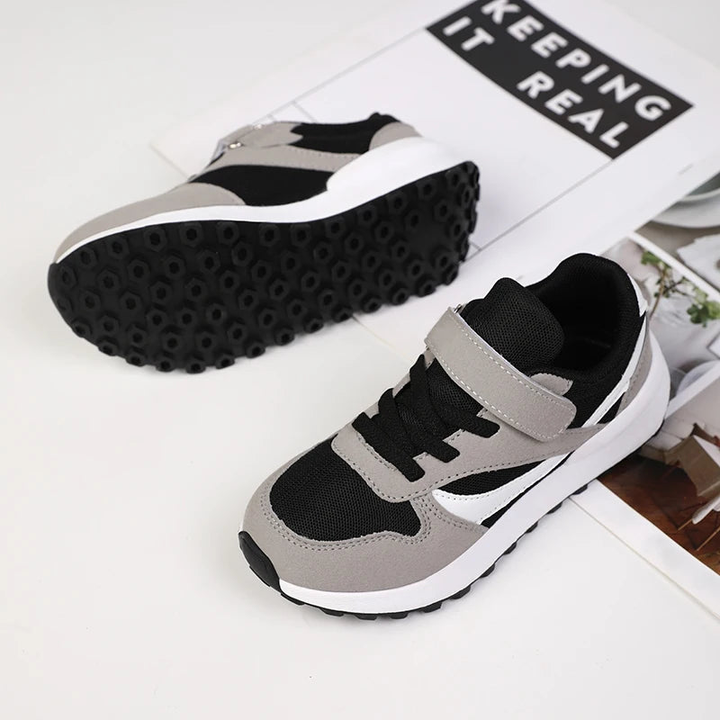 Kids' Breathable High-Top Trainers | Footmaxldn
