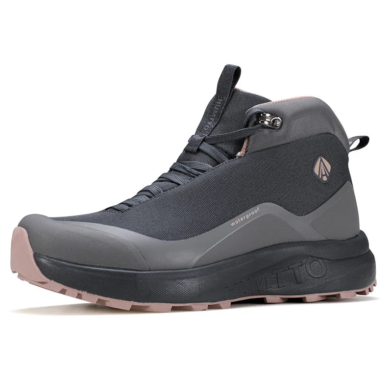 Footmax Women's Hiking Boots - Breathable Waterproof Non-Slip Trekking Shoes - footmaxldn
