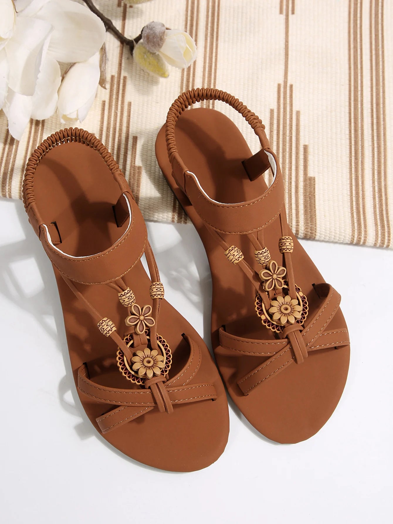 Footmax Women's Flat Sandals - Dopamine Colour Series Vibrant Sporty Style Shoes - footmaxldn