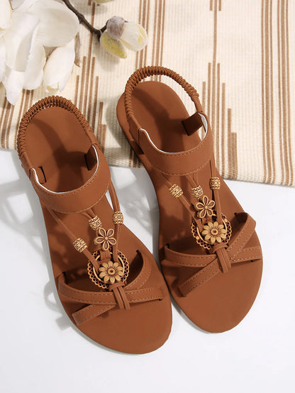 Footmax Women's Flat Sandals - Dopamine Colour Series Vibrant Sporty Style Shoes - footmaxldn