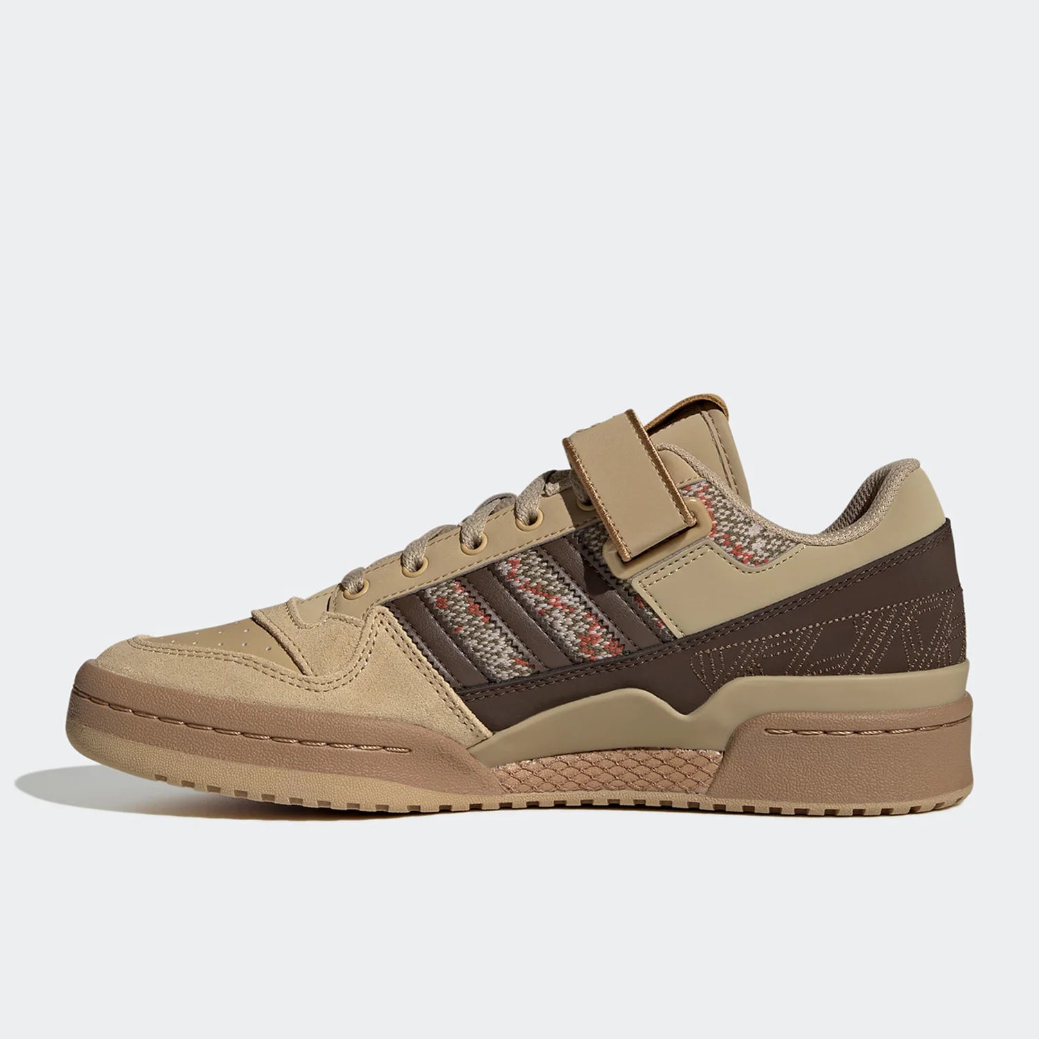Adidas official genuine Three Stripes FORUM LOW new men's and women's casual shoes HQ4605 - footmaxldn