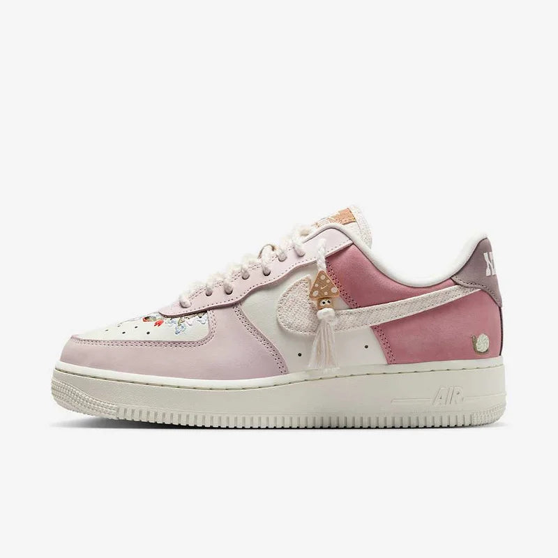 Nike Air Force 1 Women's Mushroom Sneakers - Casual Skate Shoes - footmaxldn