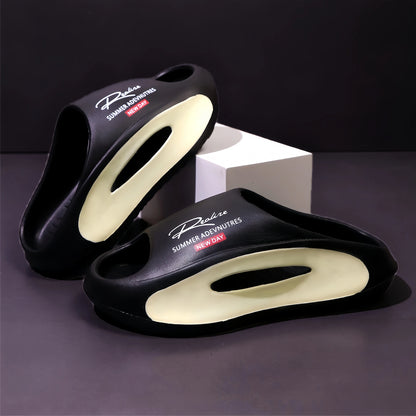 Men'S Casual Slip-On Sandals - Lightweight EVA Material, Open Toe Design, All-Season Comfort for Casual Attire, Strappy Sandal - footmaxldn