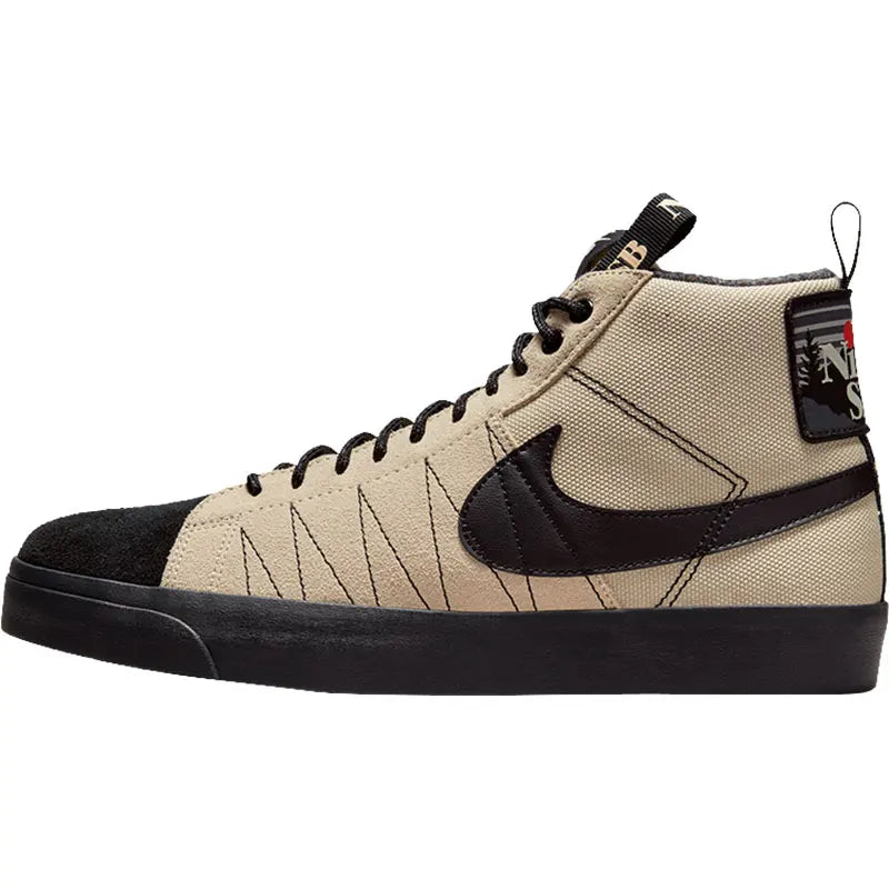 Nike Zoom Blazer Mid Unisex Skateboarding Sneakers