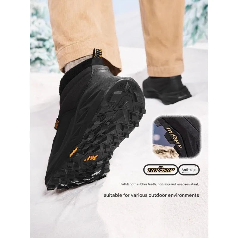 Footmax Waterproof women Snow Running Shoes - Windproof Outdoor Sports Sneakers for Hiking & Jogging - footmaxldn