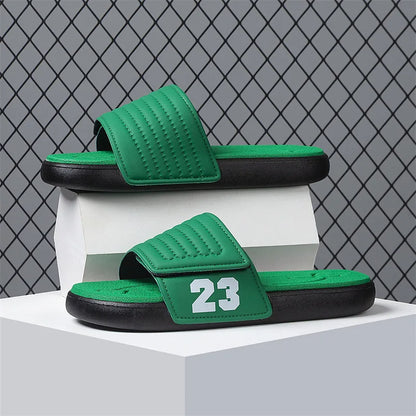 Men's Anti-Slip Slide Sandals | Breathable EVA Sole | Footmaxldn