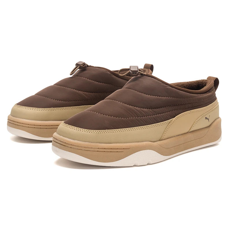 Puma Park Lifestyle Slip-On Quilted Sneakers - Winter Warm Casual Shoes Men & Women - footmaxldn