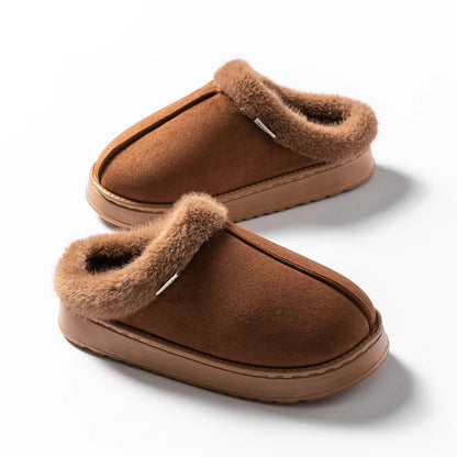 Womens Slippers Fashion Fluffy Autumn and Winter - FOOTMAX