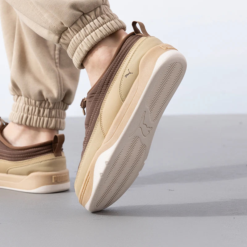 Puma Park Lifestyle Slip-On Quilted Sneakers - Winter Warm Casual Shoes Men & Women - footmaxldn