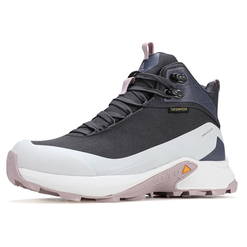 Footmax Women's Hiking Boots - Breathable Waterproof Non-Slip Trekking Shoes - footmaxldn