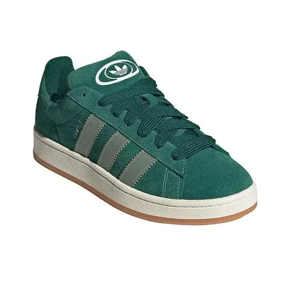 Adidas Originals CAMPUS 00s Retro Lightweight Non-slip Low Top Thin Bottom Shoes Men and Women Same Style Green - footmaxldn