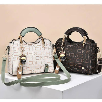 New brand shoulder Bag for 2024 luxury designer handbag women Handbags leather Printed monogram single shoulder straddle bag - footmaxldn