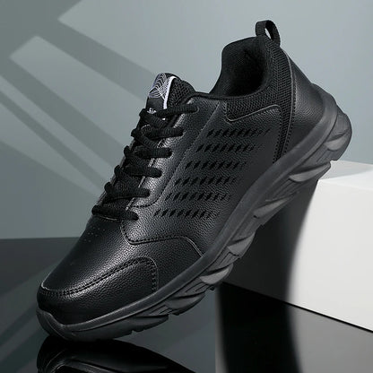 Waterproof Men Sneakers Thick Soled Casual Shoes Men Cushion Sports Shoes Outdoor Running and Walking Shoe Plus Size 39-46 - footmaxldn