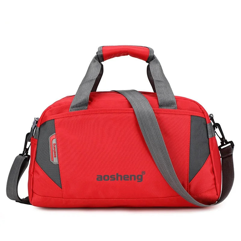 Footmax Ultralight Nylon Gym Bag - Travel Sports Duffel for Men & Women - footmaxldn
