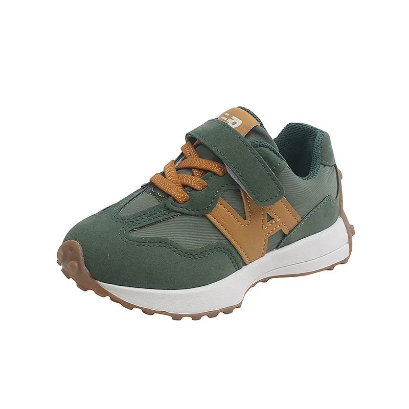 Children's Sports Shoes Toddler Breathable Non Slip Comfort Sneakers Lightweight Hook and Loop Soft Sole Running Casual Shoes - footmaxldn