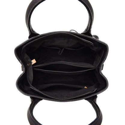 Women's Large Capacity Crossbody Shoulder PU Leather Bag by Footmaxldn - footmaxldn