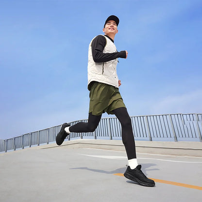 Footmax 361 Degrees Men's Waterproof Running Shoes - Lightweight Cushioned Sneakers