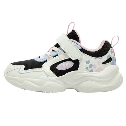 Xtep Kids Skateboarding Shoes - Girls Spring 2025 Velcro Sneakers - footmaxldn