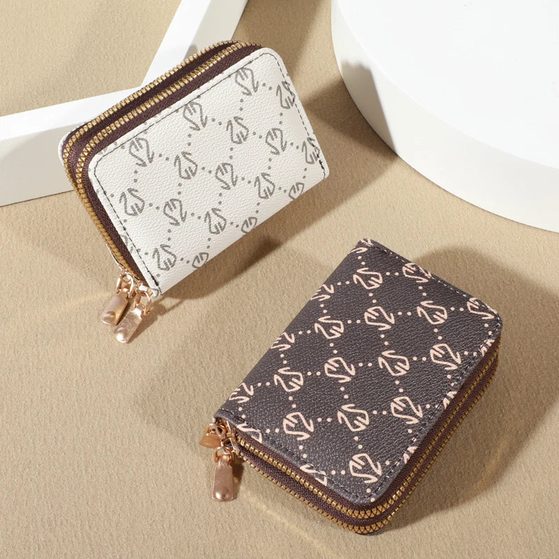 Women's Zip Card Holder Wallet | Footmaxldn