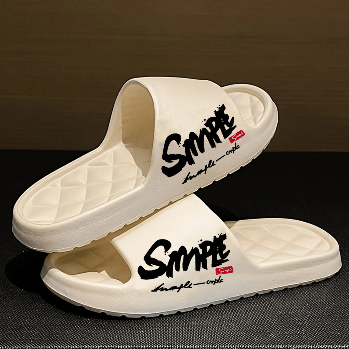 Men's Waterproof Non-Slip EVA Slide Slippers | footmaxldn