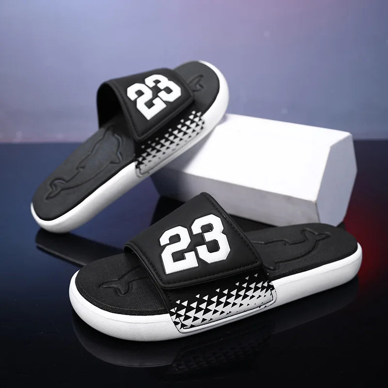 Men's Anti-Slip Slide Sandals | Breathable EVA Sole | Footmaxldn