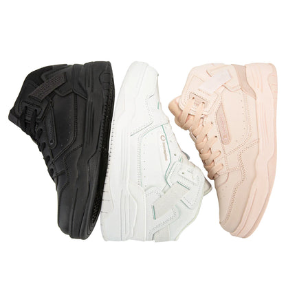 Footmax Women's Waterproof Winter Sneakers - Plush Warm Non-Slip Walking Shoes