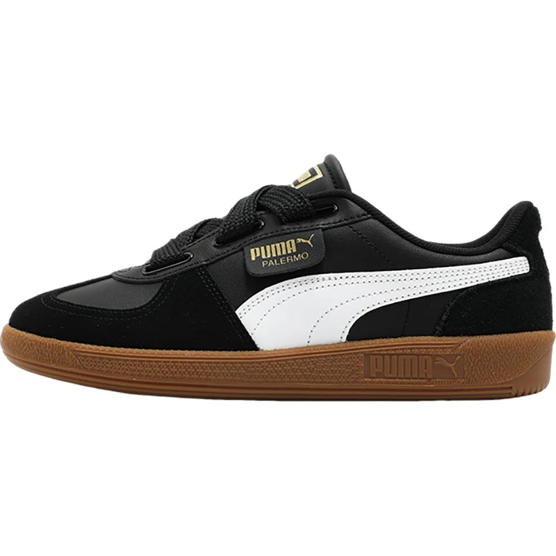 Puma Genuine PALERMO Women's Low-Top Lightweight Patchwork Durable Sneakers 402109-02 - footmaxldn