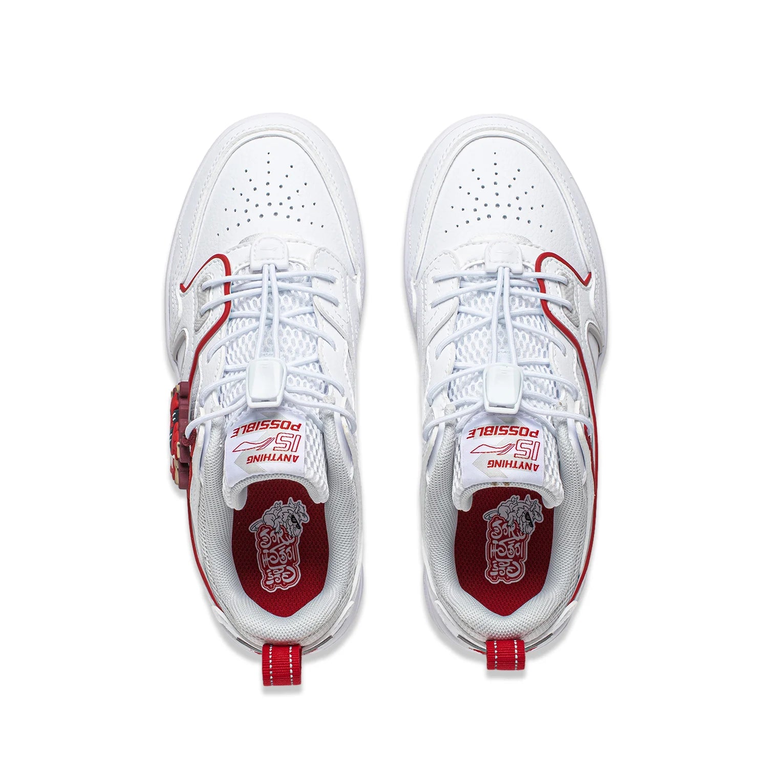 Li-Ning Kids Casual Lifestyle Shoes - Cushion Comfort Sports Sneakers YKCU028 - footmaxldn