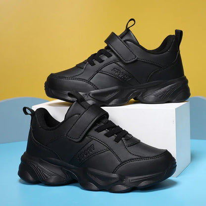 Children Shoes Kids Casual Sneakers Black Pu Leather Sports Shoes for Boy Girls White Shoes School Running Tennis Sneaker 2026 - footmaxldn