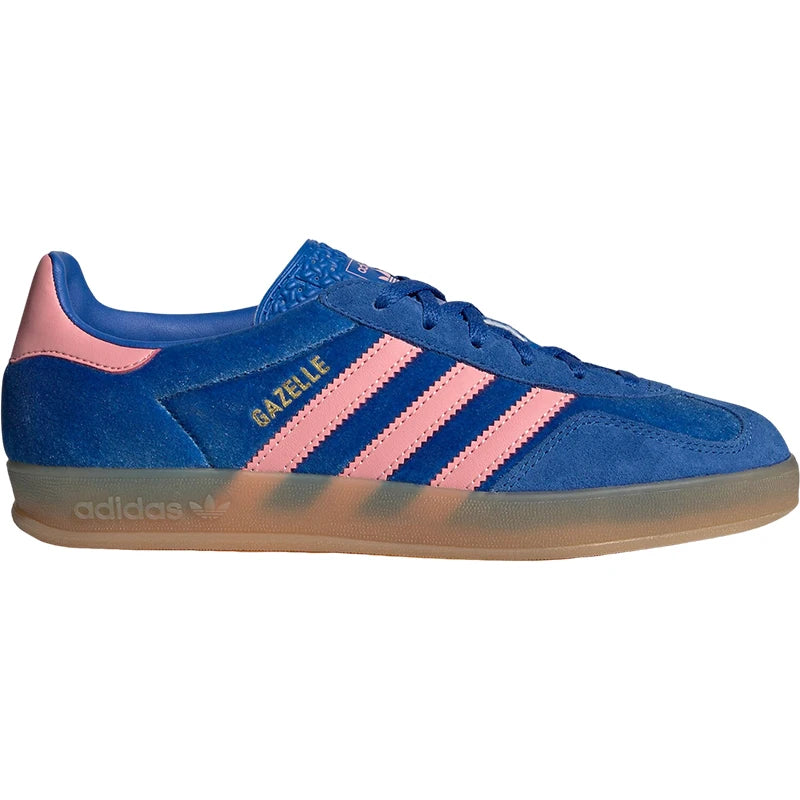 Adidas Gazelle Sneakers – Blue & Pink Low-Top Trainers | footmaxldn