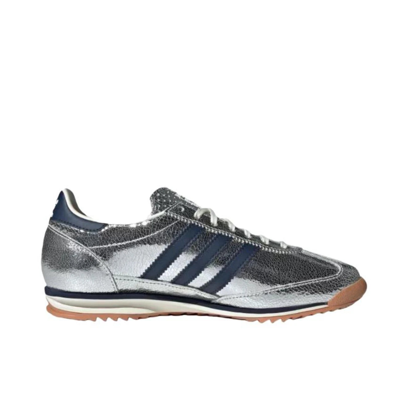 Adidas Originals SL 72 OG Simple Retro Lightweight Non-slip Low Top Thin Sole Shoes Dessert Shoes Women's Silver - footmaxldn