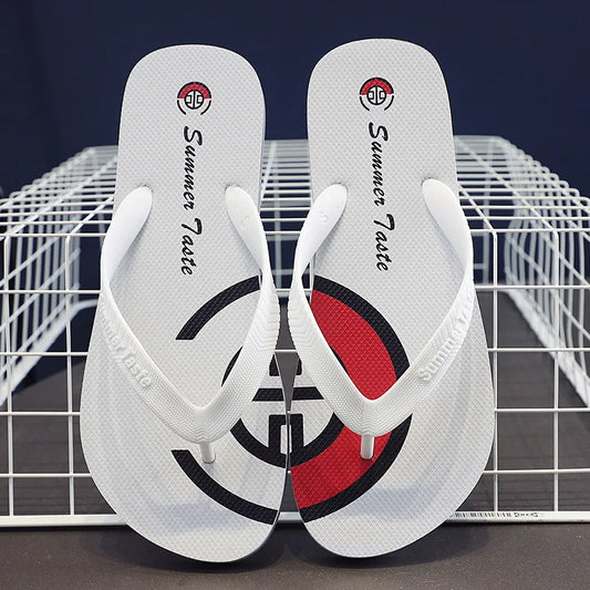 Men's Anti-Slip Beach Sandals - Lightweight Summer Flip Flops - footmaxldn