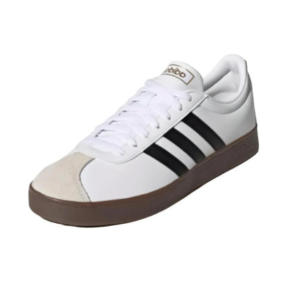 Adidas VL Court 2.0 Low-Top Sneakers – Unisex Retro Leather Trainers