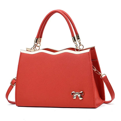 2025 New Fashion Square Women's Bag Bow Womens Cross Body Bag Tidal Bride Handbag Large Capacity Ladies Shoulder Bag Handbags - footmaxldn