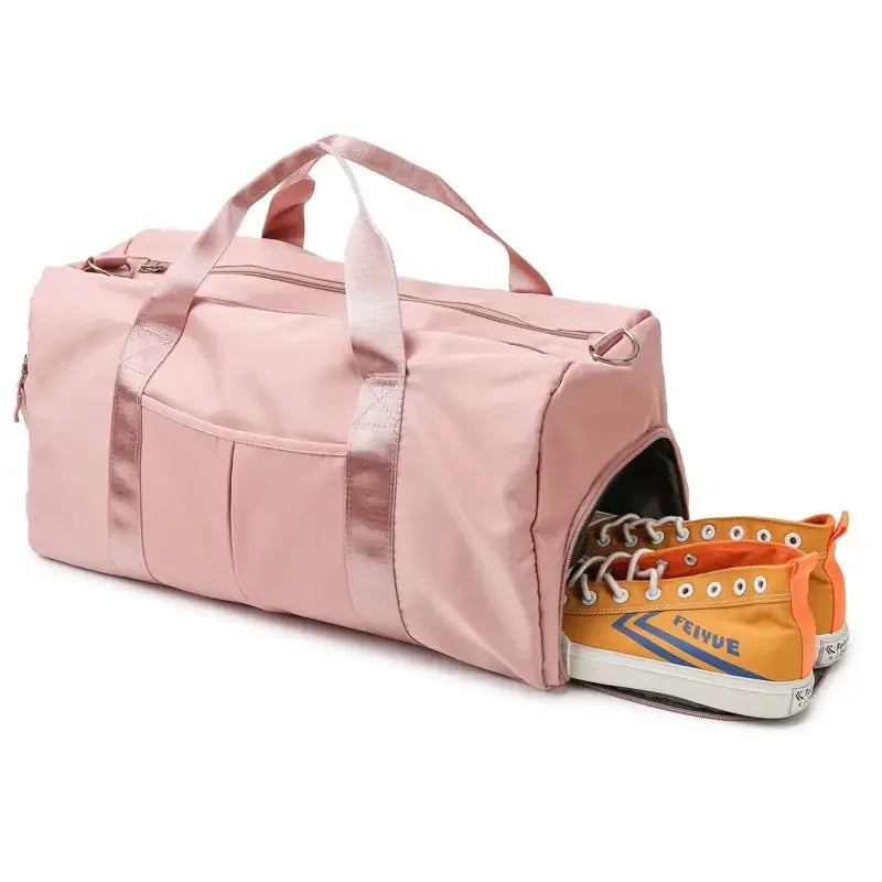 Fitness Bag Female Multi-functional Dry-wet Separation Movement Water-proof Travel Bag Yoga Bag Large-capacity Travel Bag Man - footmaxldn