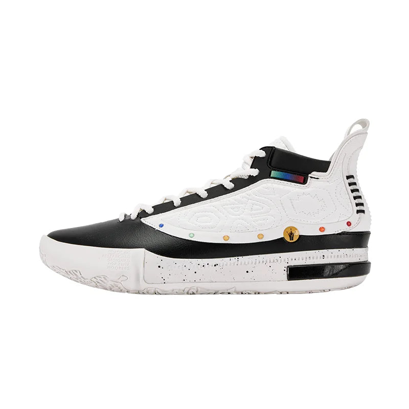 361 Degree Joker 1 Men Basketball Shoes StableWear-resistant Rebound Shock Absorption High-top Combat Male Sneakers 672541101F - footmaxldn