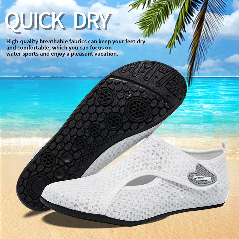 Women Beach Water Shoes Beach Sneaker Socks Man Barefoot Yoga Shoes Quick-Drying Surfing Swimming Shoes Barefoot Water Skin Sock - footmaxldn