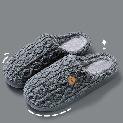 Womens Slippers Winter  Warm - FOOTMAX