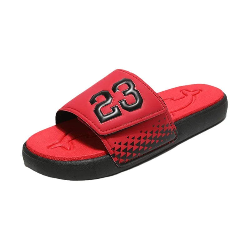 Men's Anti-Slip Slide Sandals | Breathable EVA Sole | Footmaxldn