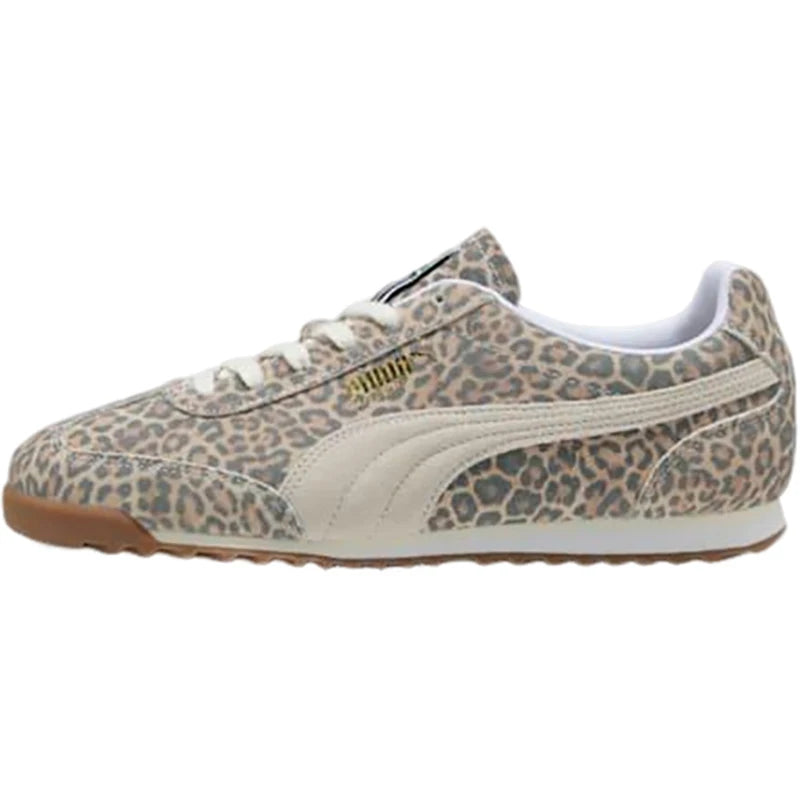 Puma Arizona Leo Leopard Print Trainers - Unisex Lightweight Casual Shoes - footmaxldn
