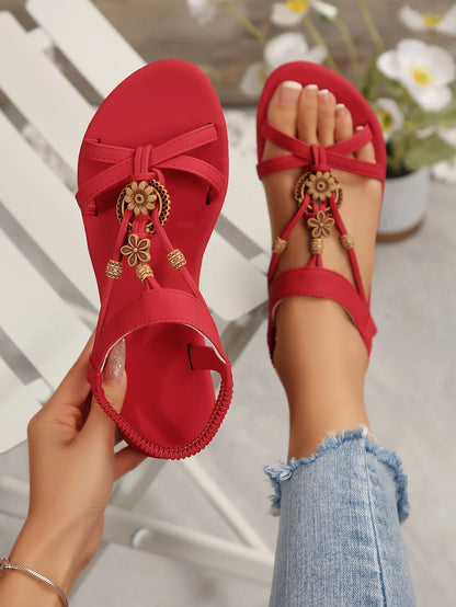 Footmax Women's Flat Sandals - Dopamine Colour Series Vibrant Sporty Style Shoes - footmaxldn