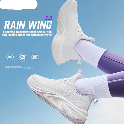 Footmax Women's Waterproof Running Shoes 2025 - Shock Absorption Sneakers