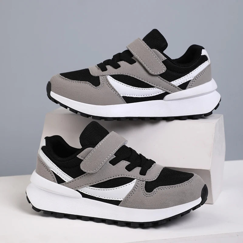 Kids' Breathable High-Top Trainers | Footmaxldn