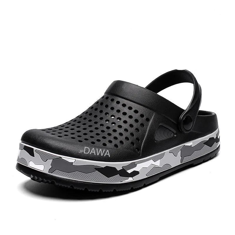 Summer fashionable and comfortable sandals, casual hiking and fishing shoes, breathable and non slip beach shoes, home shoes - footmaxldn